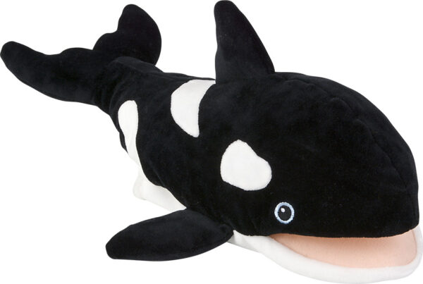 15" Ocean Safe Orca Puppet