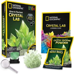 Glow-in-the-Dark Crystal Growing Lab