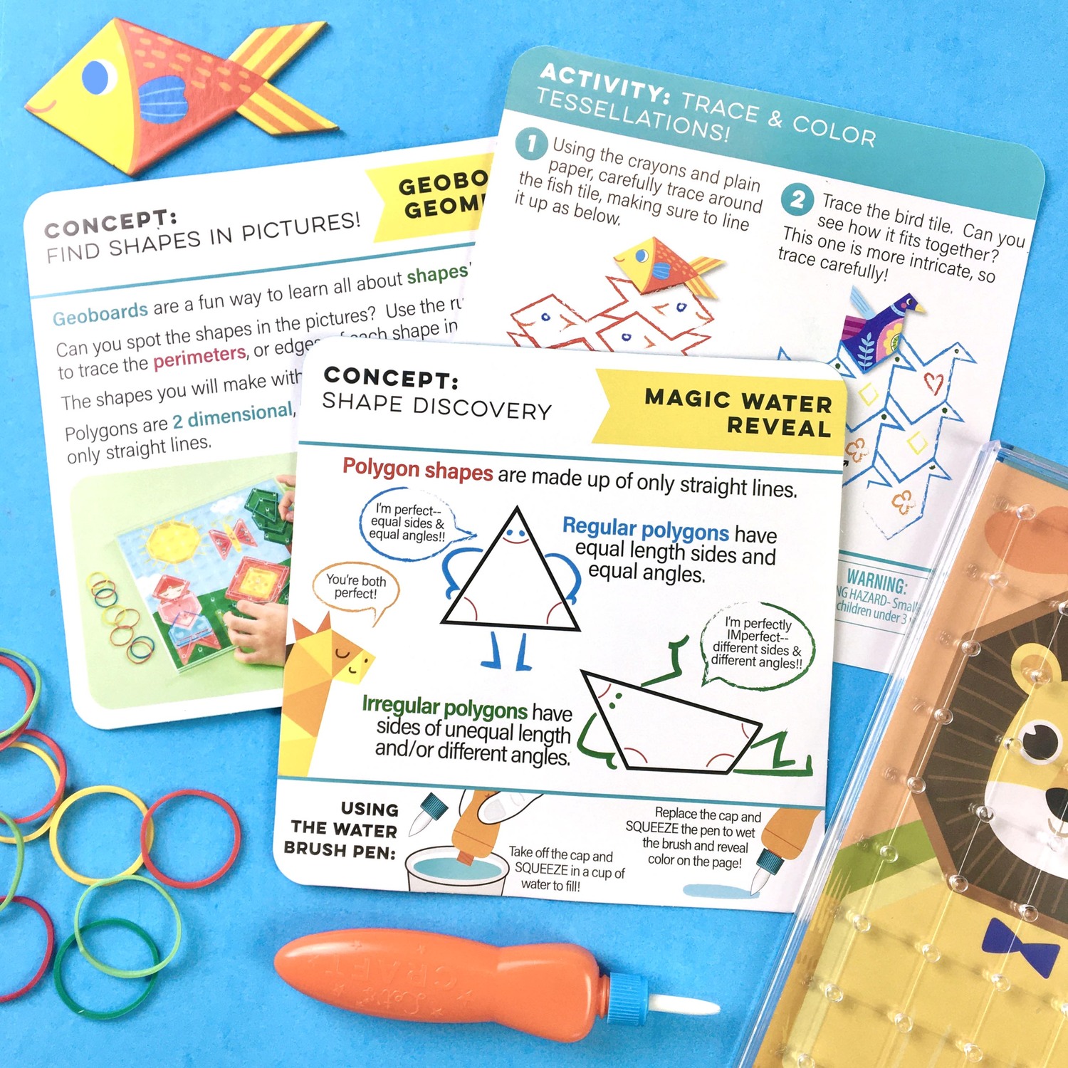 Let's Craft Steam School Shape Science