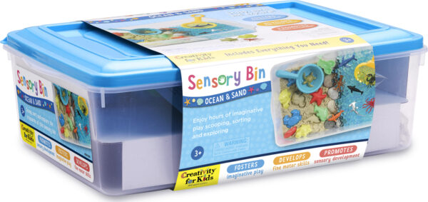 Sensory Bin Ocean And Sand