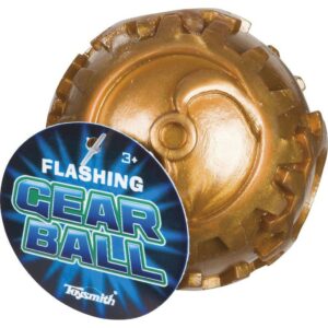 Flashing gear ball