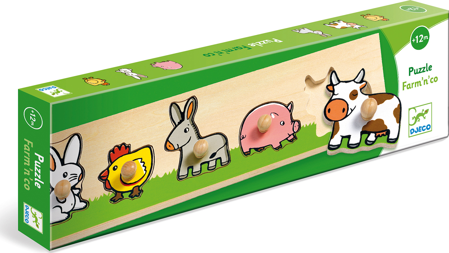 Djeco Farm'N'Co Wooden Puzzle
