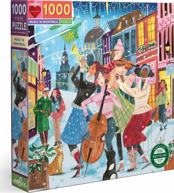 Music In Montreal 1000 Piece Puzzle