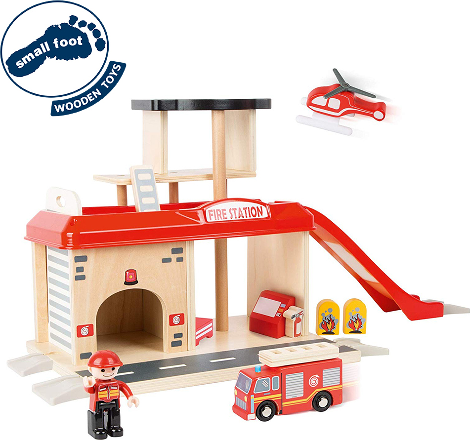 Fire Station With Accessories
