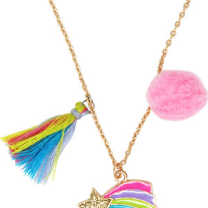 Rainbow starburst necklace