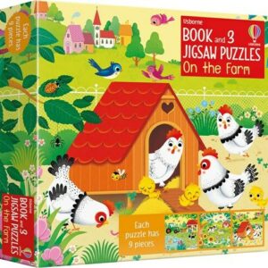On The Farm - Book & Jigsaw Puzzle