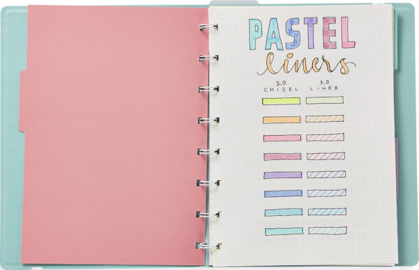 Pastel Liners Dual Tip Markers