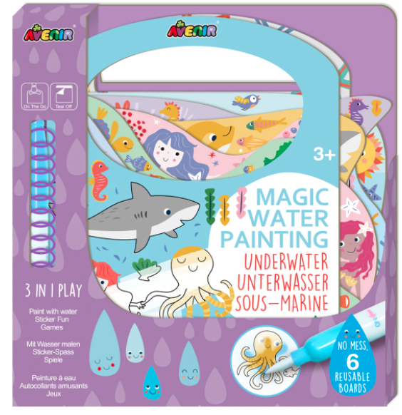 Magic Water Painting : UNDERWATER
