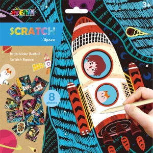 Scratch Art Junior : SPACE