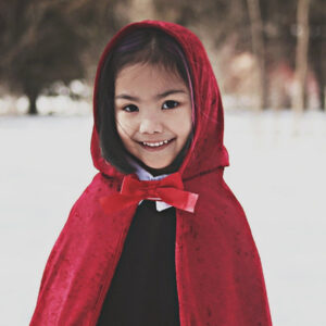 Little Red Riding Hood Cape (Size 5-6)