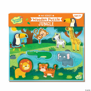 My First Wooden Puzzle Jungle Animals
