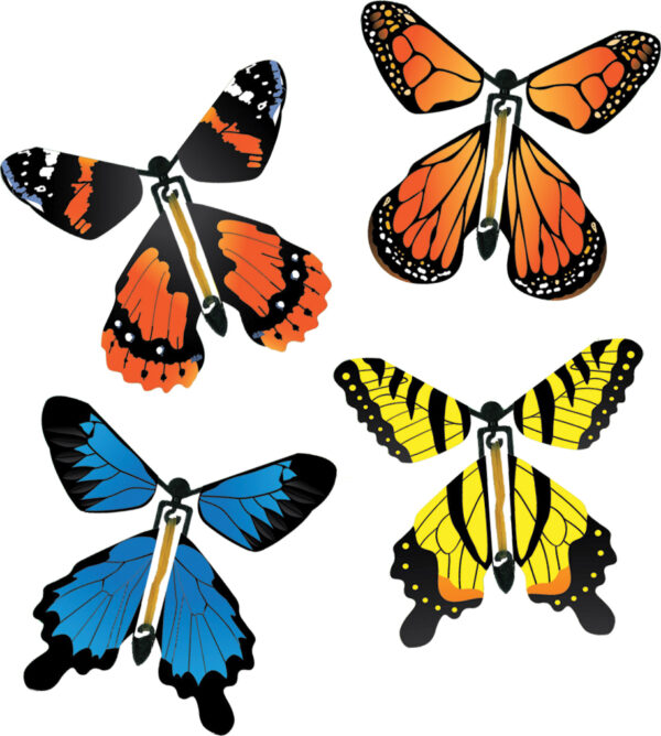 Wind-Up Butterfly 4 different styles