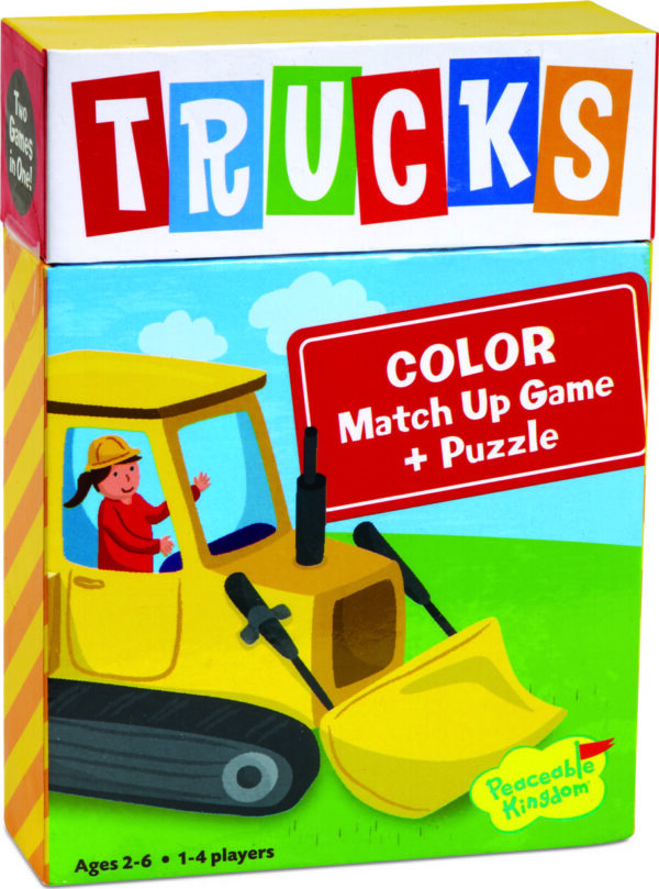 Trucks Color Match Up Game