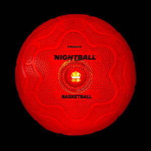 Tangle NightBall Basketball - RED