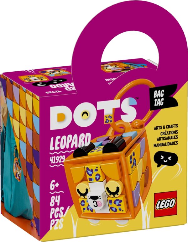 LEGO DOTS: Bag Tag Leopard