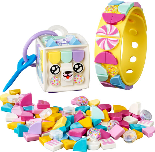 LEGO DOTS: Candy Kitty Bracelet & Bag Tag