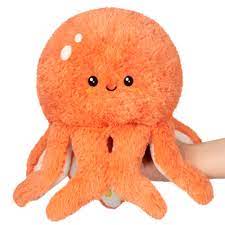 Squishable Mini Cute Octopus - Coral