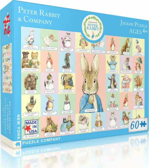 Peter Rabbit & Co. Puzzle (60 Pc)