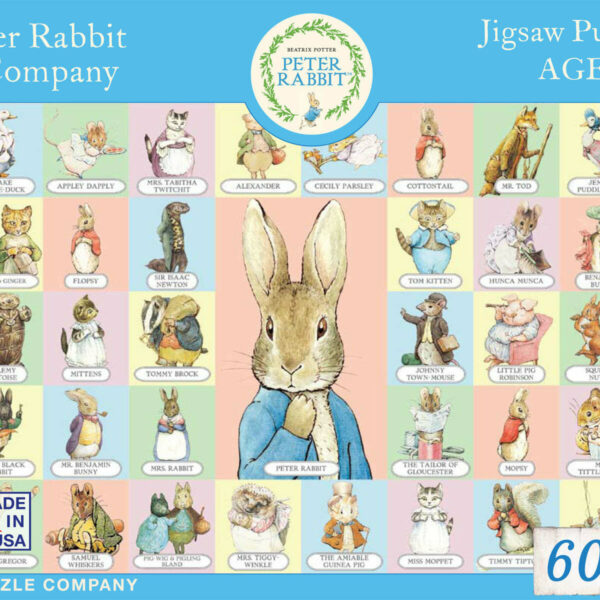 Peter Rabbit & Co. Puzzle (60 Pc)