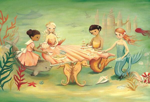 Mermaid Tea Party Puzzle (60 Pc)