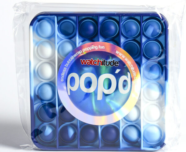 Ocean Square - POP'd by Watchitude - Bubble Popping Toy