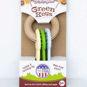 Green Keys Clutching Toy
