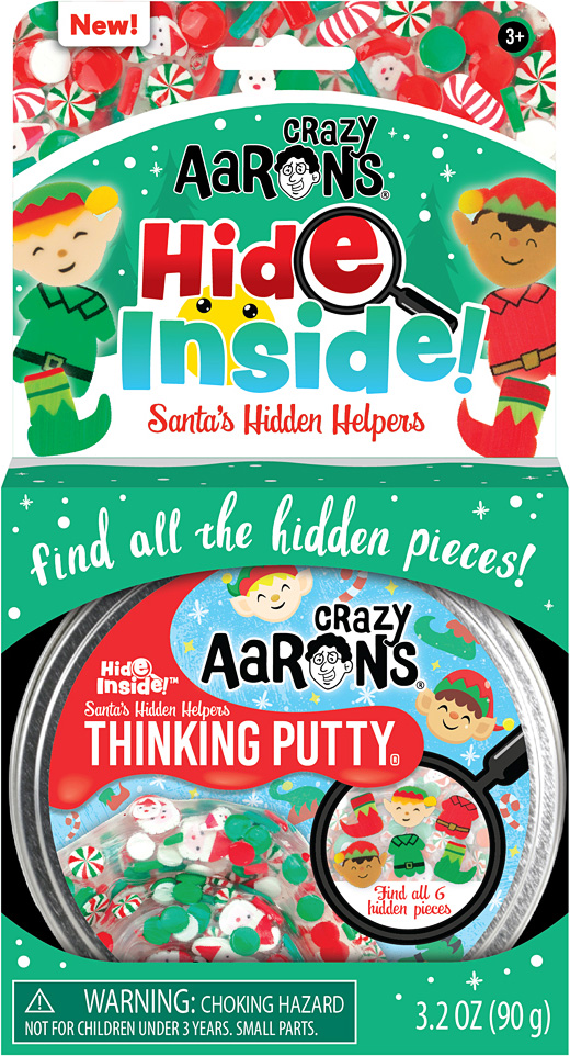 Thinking Putty Hide Inside! Santa's Hidden Helpers