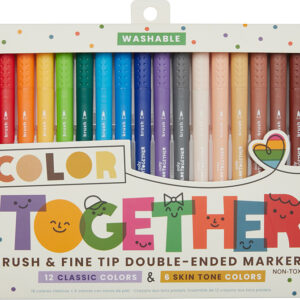 Color Together Brush & Fine Tip Double Ended Markers