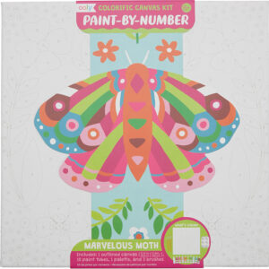 Colorific Canvas Kit: Marvelous Moth