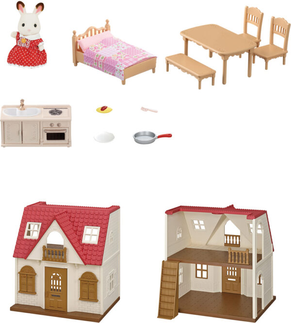 Calico Critters Red Roof Cozy Cottage