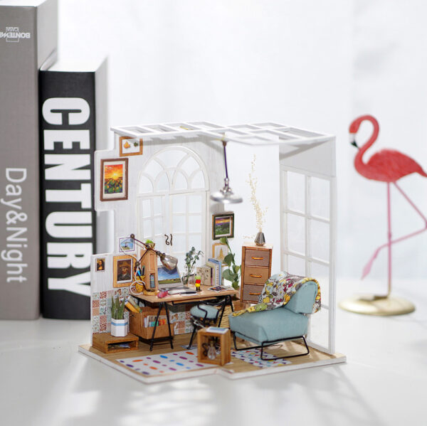 DIY Miniature House Kit: Soho Time