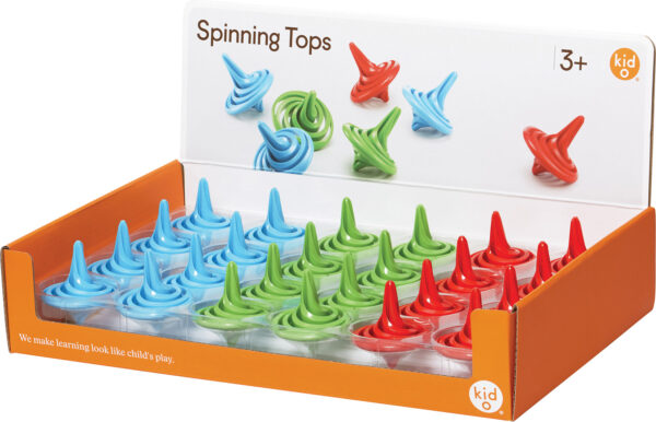 SPINNING TOPS - (assorted)