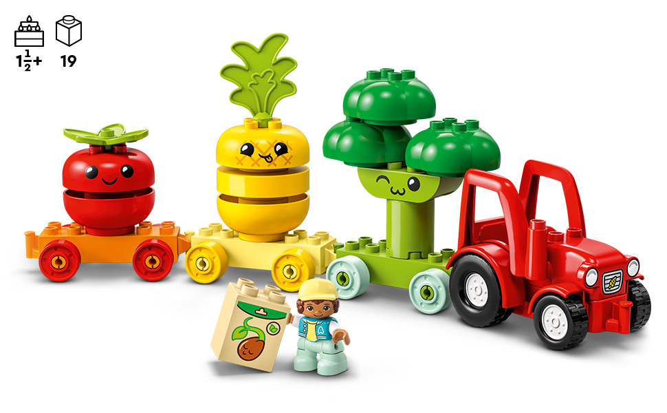Lego Fruit and Vegetable Tractor