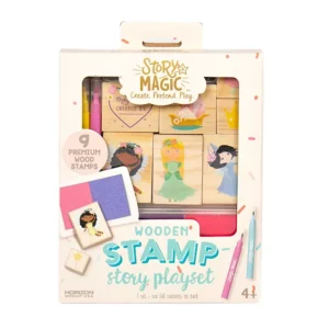 Mini Wooden Stamp Set