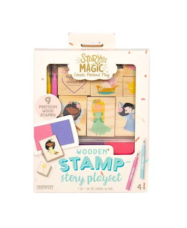 Mini Wooden Stamp Set