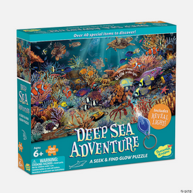 Seek & Find Glow Puzzle Deep Sea Adventure