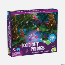 Seek & Find Glow Puzzle Twilight Fairies