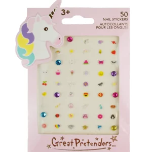 Unicorn Nail Stickers, 50pcs