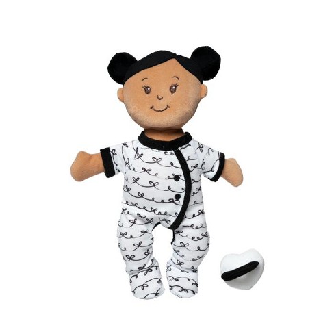 Wee Baby Stella Light Beige with Black Buns