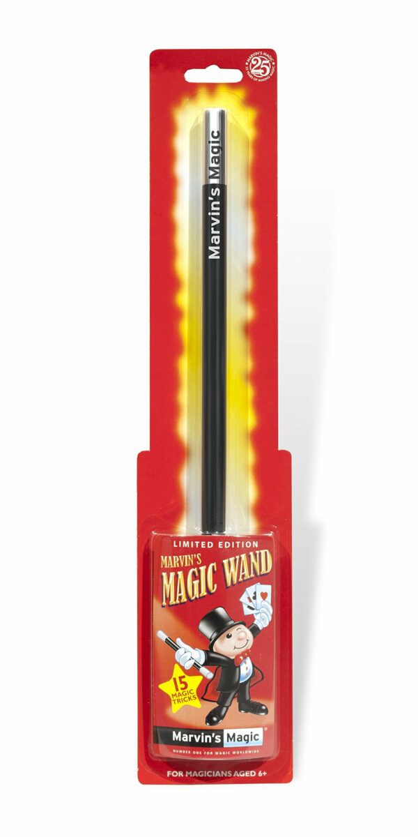 Magic Made Easy Black and Silver Wand