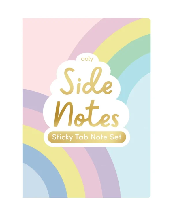 Side Notes Pastel Rainbow Style