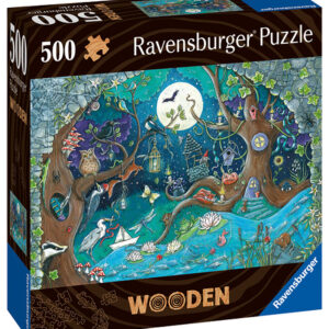 Fantasy Forest 500 Piece Wooden Puzzle