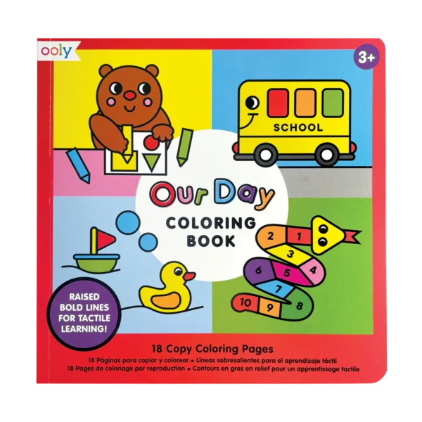 Copy Coloring Book - Our Day