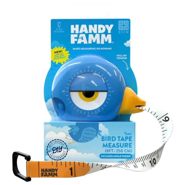 Toto Blue Bird Tape Measure