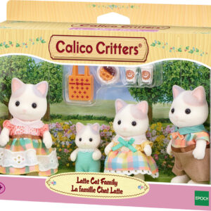 Calico Critters Latte Cat Family