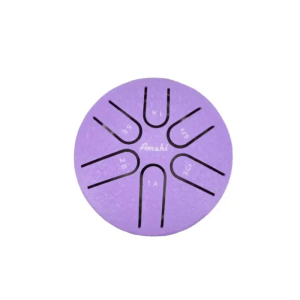 Amahi 3_ Steel Tongue Drum Purple