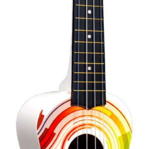 Amahi Soprano Ukulele, Psychedelic Swirl