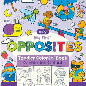 Toddler Colorin' Book - Opposites