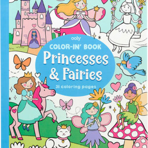 Color-In' Book - Princess & Fairies