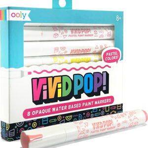 Vivid Pop! Water Based Paint Markers - Pastel